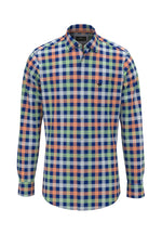 Load image into Gallery viewer, Orange Combi Checks Shirt
