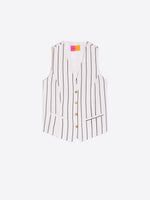 Load image into Gallery viewer, Off White Agata Stripe Blazer

