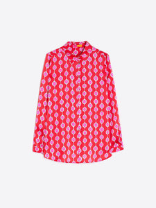 Red Anastacia Polka Dot Shirt