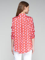 Load image into Gallery viewer, Red Anastacia Polka Dot Shirt
