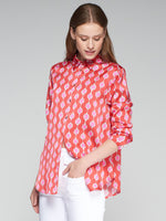 Load image into Gallery viewer, Red Anastacia Polka Dot Shirt
