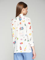 Load image into Gallery viewer, White Aperitif Shirt
