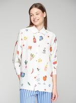 Load image into Gallery viewer, White Aperitif Shirt
