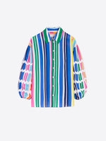 Load image into Gallery viewer, Voluminous Stripe Shirt
