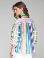 Load image into Gallery viewer, Voluminous Stripe Shirt
