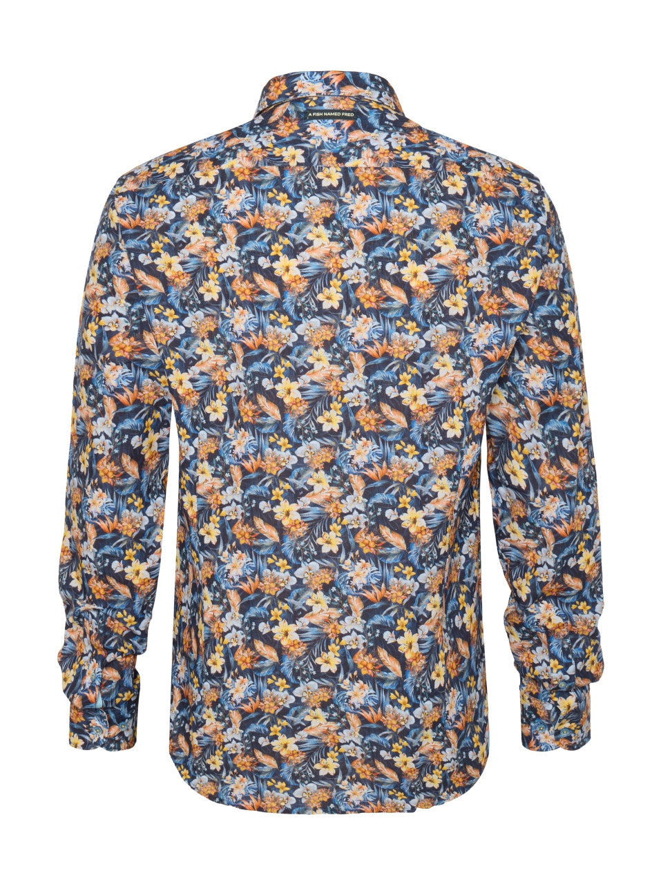 Navy Floral Shirt