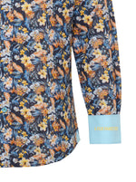 Load image into Gallery viewer, Navy Floral Shirt
