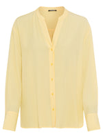 Load image into Gallery viewer, Yellow Woven Blouse
