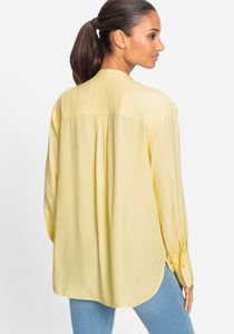 Yellow Woven Blouse