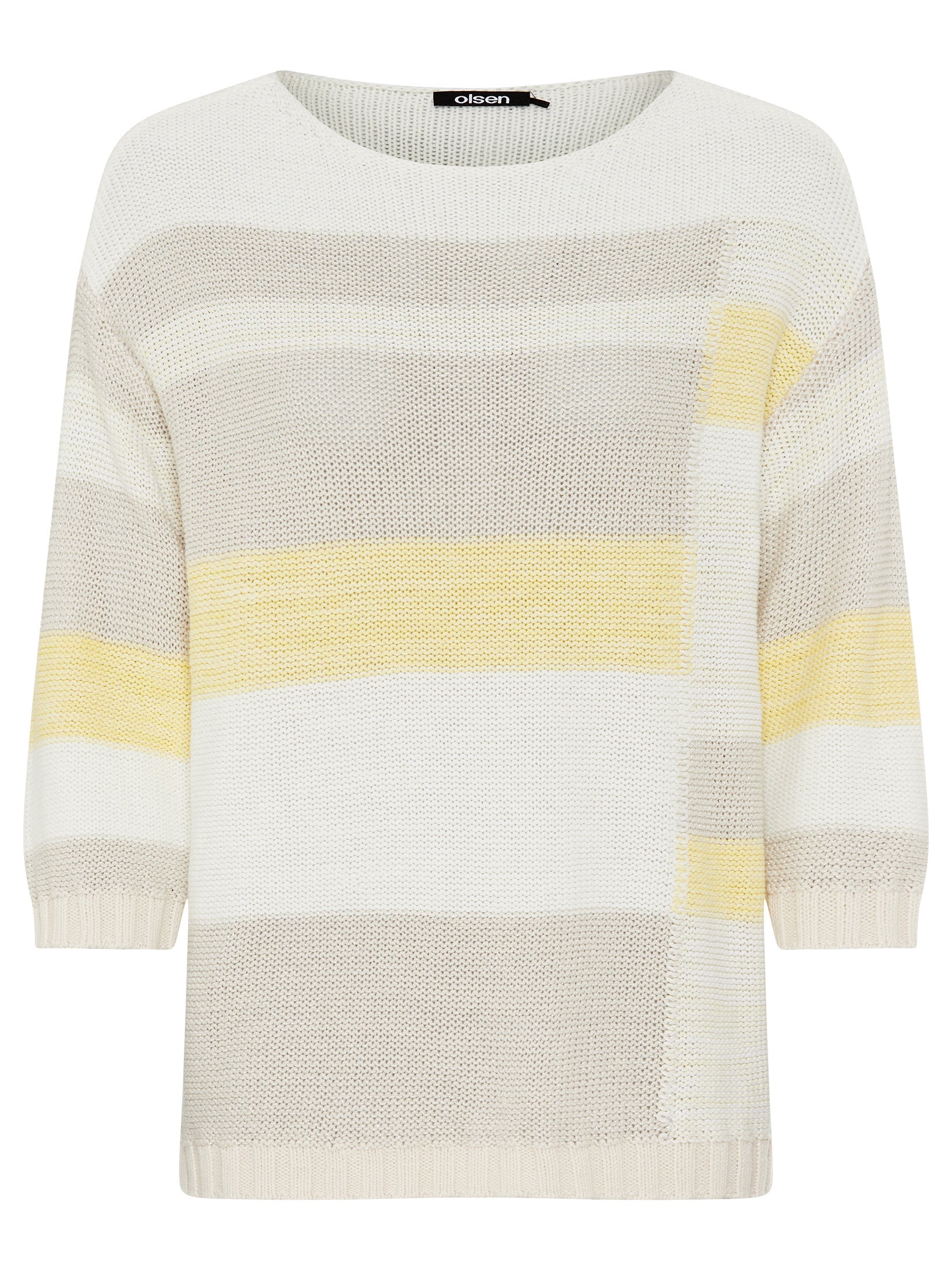 Yellow Melange Pullover