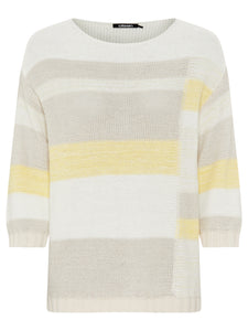 Yellow Melange Pullover