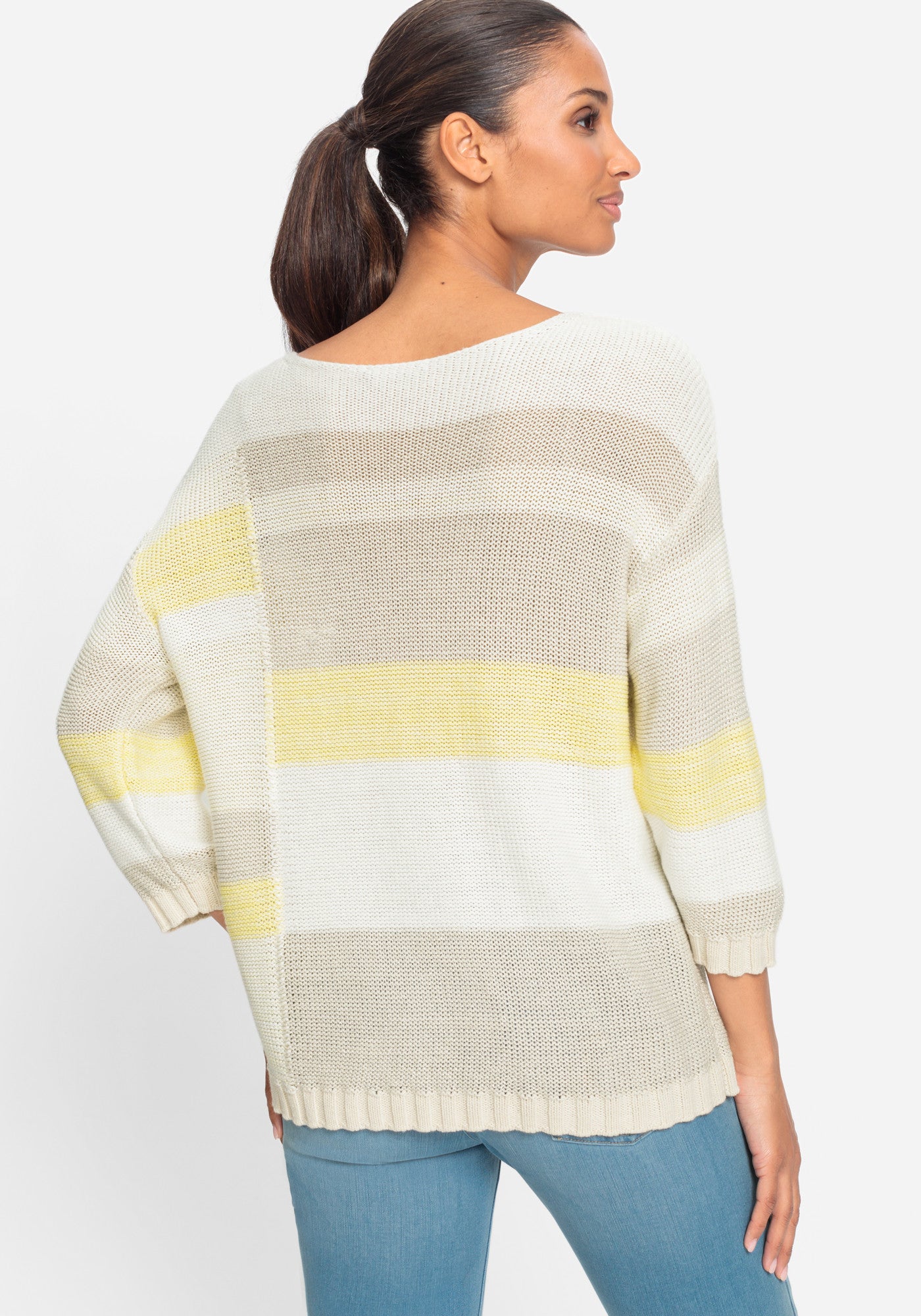 Yellow Melange Pullover