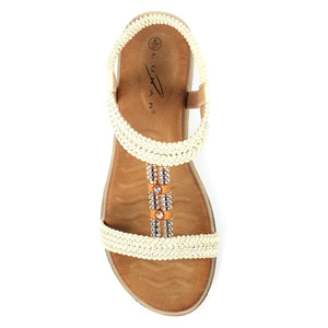 White Portofino Sandal