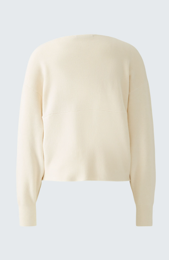Cream Knot Detail Jumper