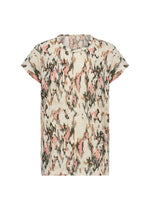 Load image into Gallery viewer, Peach Crew Neck T-Shirt
