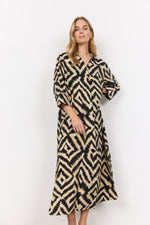 Load image into Gallery viewer, Sand Printed Midi Dress
