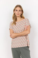 Load image into Gallery viewer, Peach Loose Fitting T-Shirt
