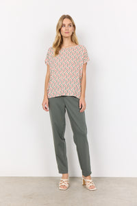 Peach Loose Fitting T-Shirt