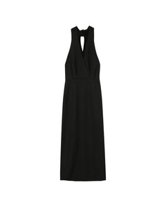 Black Halter Neck Dress