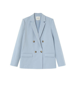 Blue Double Breasted Blazer