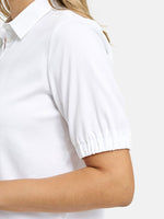 Load image into Gallery viewer, White Short Sleeve Shirt
