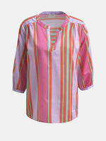 Load image into Gallery viewer, Multicoloured Striped Blouse
