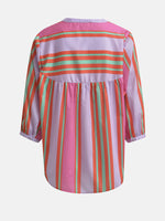 Load image into Gallery viewer, Multicoloured Striped Blouse
