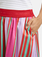 Load image into Gallery viewer, Multicoloured Striped Skirt
