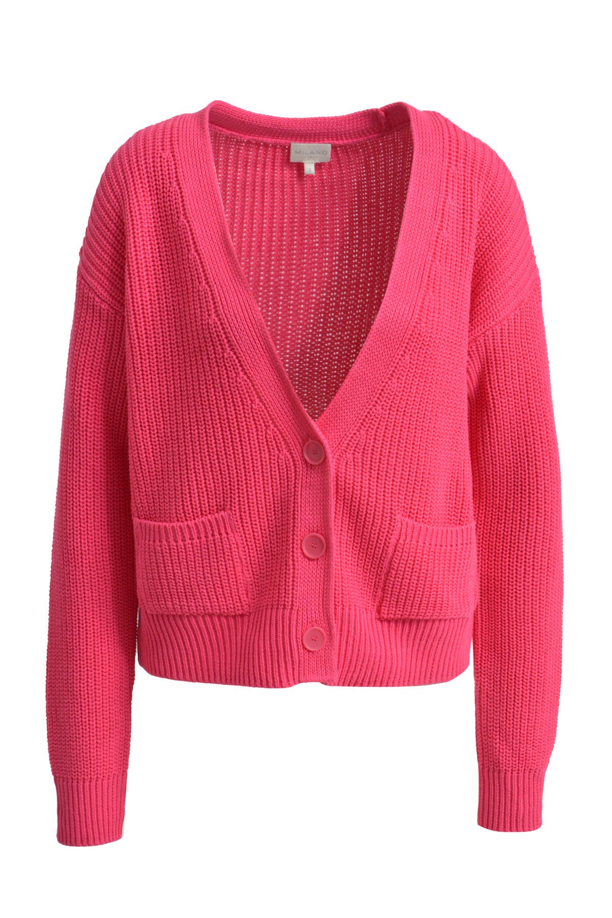 Pink Knitted Cardigan