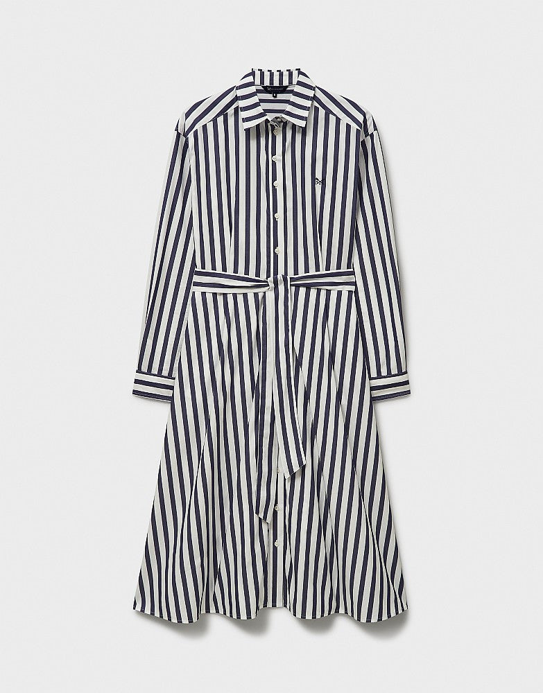 Navy Eleanor Shirt Dress