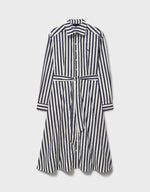 Load image into Gallery viewer, Navy Eleanor Shirt Dress
