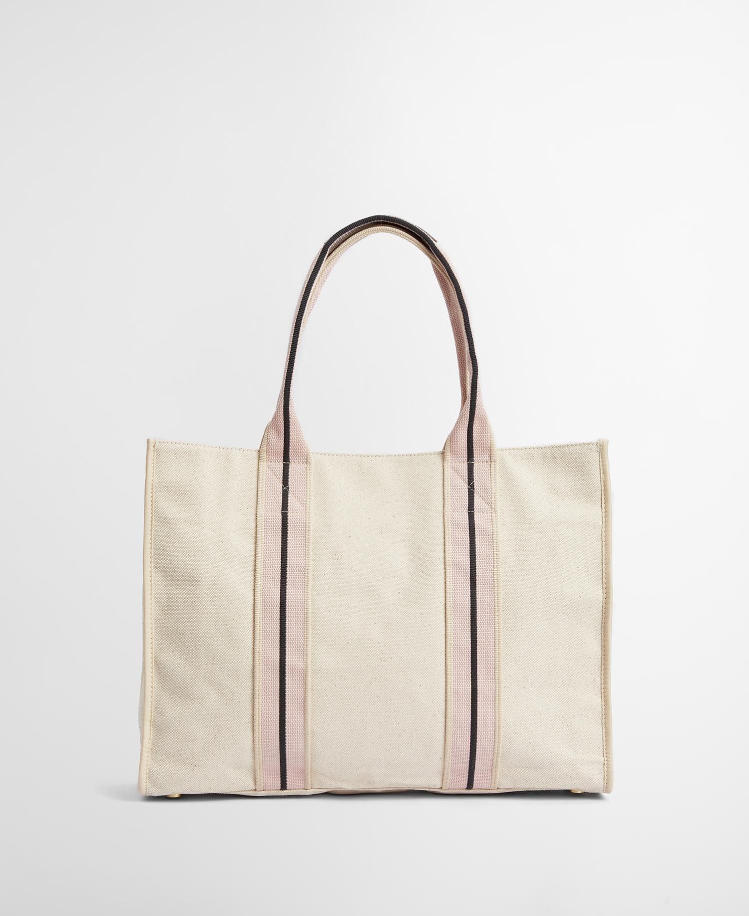 Ecru Madison Beach Tote Bag