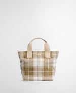 Load image into Gallery viewer, Beige Maisy Tartan Tote Bag
