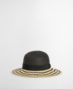 Load image into Gallery viewer, Black Macy Striped Hat
