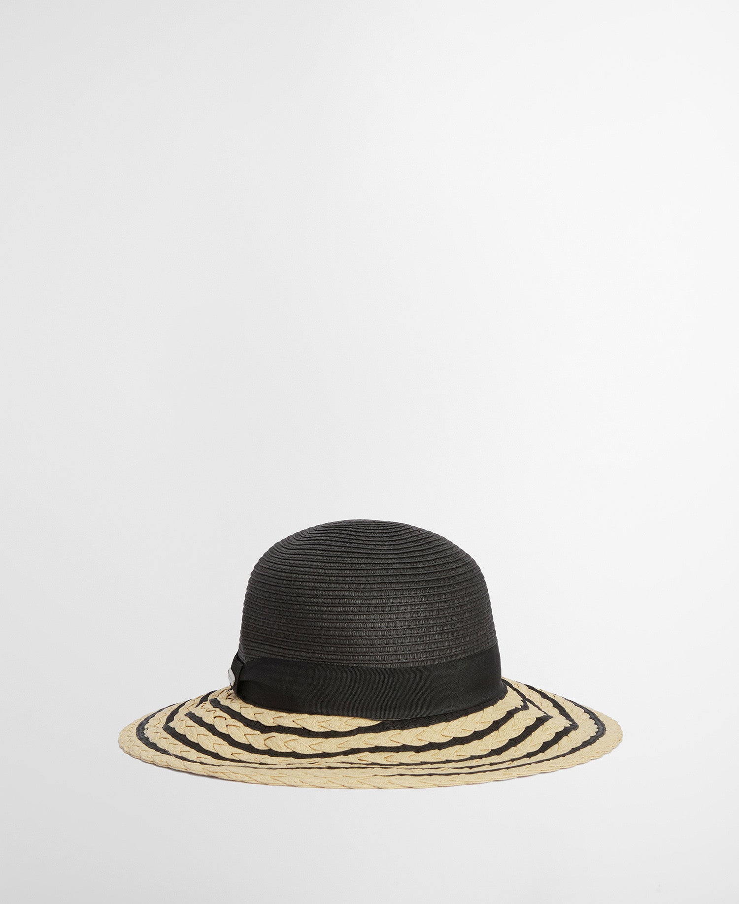 Black Macy Striped Hat