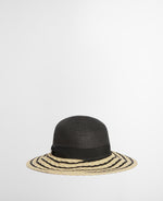 Load image into Gallery viewer, Black Macy Striped Hat
