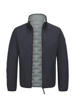 Load image into Gallery viewer, Navy Silver Grey Reversible Jacket
