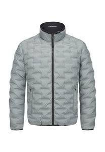 Navy Silver Grey Reversible Jacket