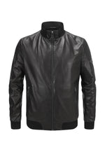 Load image into Gallery viewer, Black Nappa Leather Jacket
