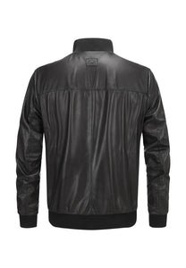 Black Nappa Leather Jacket