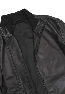 Black Nappa Leather Jacket