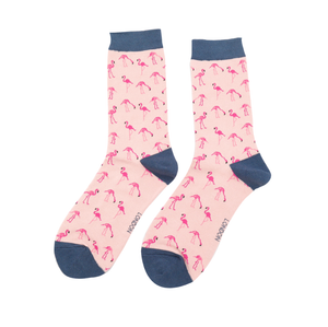 Pink Flamingo Socks