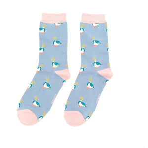 Blue Mallard Socks