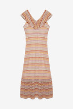 Load image into Gallery viewer, Multicoloured Knitted Summer Dress
