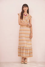 Load image into Gallery viewer, Multicoloured Knitted Summer Dress
