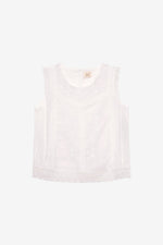 Load image into Gallery viewer, White Embroidered Lace Top
