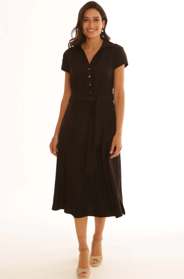 Black Fit & Flare Dress
