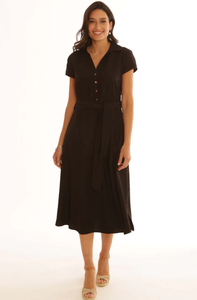 Black Fit & Flare Dress