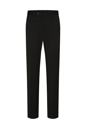 Black Platinum Suit Trousers