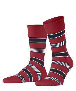 Scarlet Marina Striped Socks